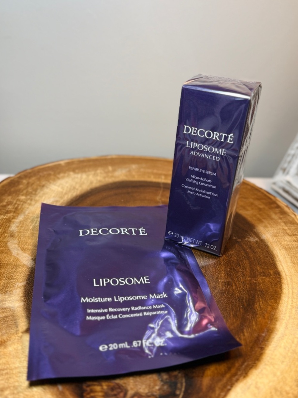 Decorté Liposome Repair Eye Serum & Mask